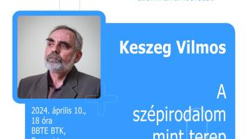 A szépirodalom mint terep - Keszeg Vilmos előadása